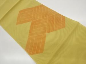  紗 源氏香模様織出し名古屋帯